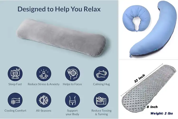 Detailed view of Best Anxiety Relief Pillows For Adults