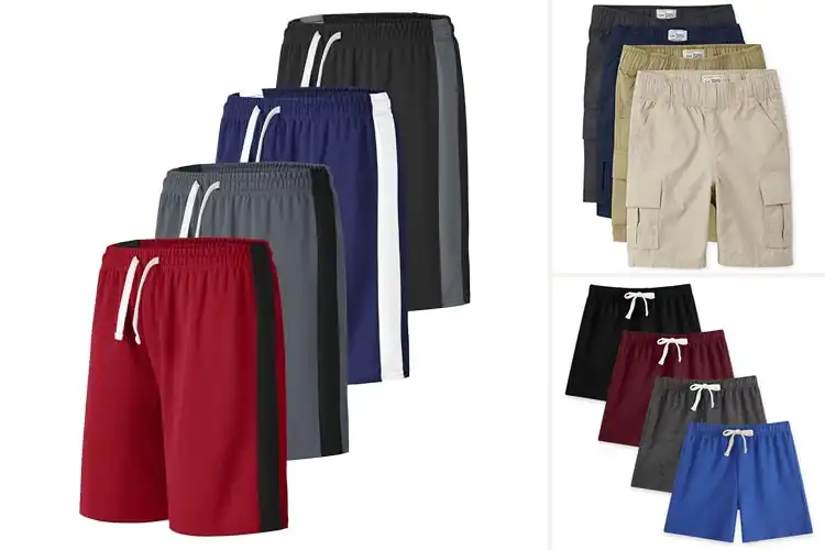 Detailed view of Best Boys Shorts 4 Pack