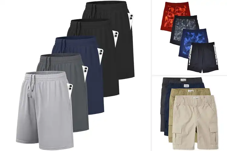 Detailed view of Best Boys Shorts Multipacks