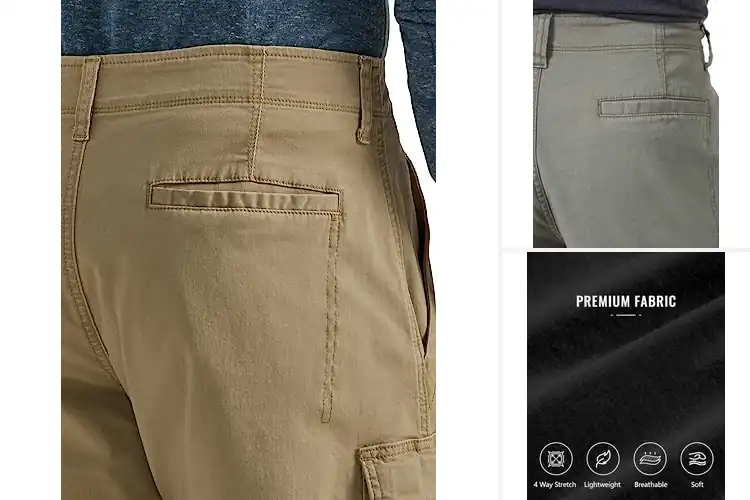 Detailed view of Best Cargo Shorts With Pockets