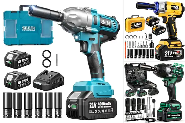 Detailed view of Best Cordless Impact Wrench Sets
