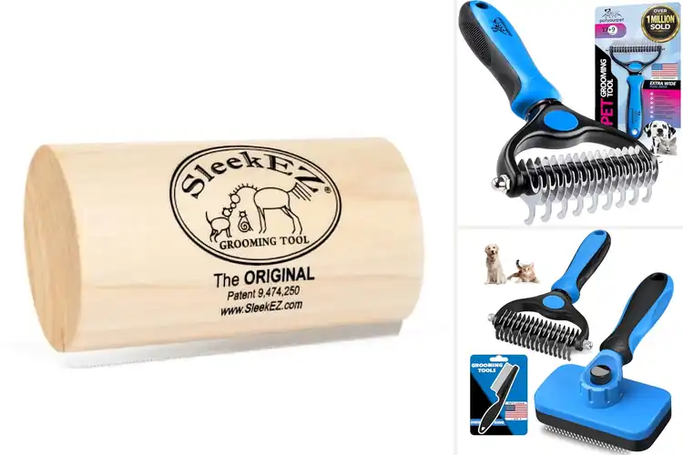 Detailed view of Best Deshedding Brushes