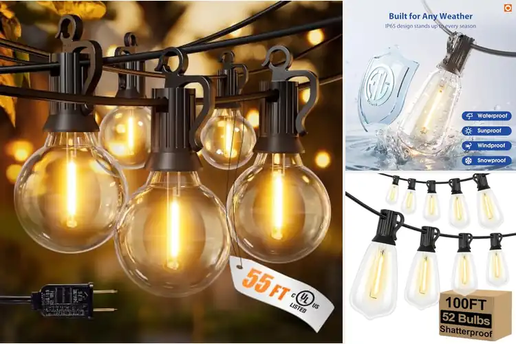 Detailed view of Best Patio Lights: Create a Warm, Inviting Outdoor Glow