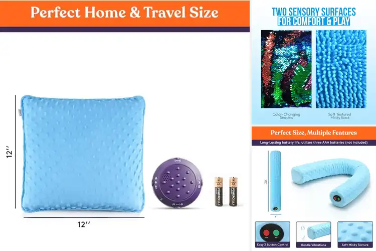 Detailed view of Best Plush Sensory Pillows for Calm & Cozy Comfort