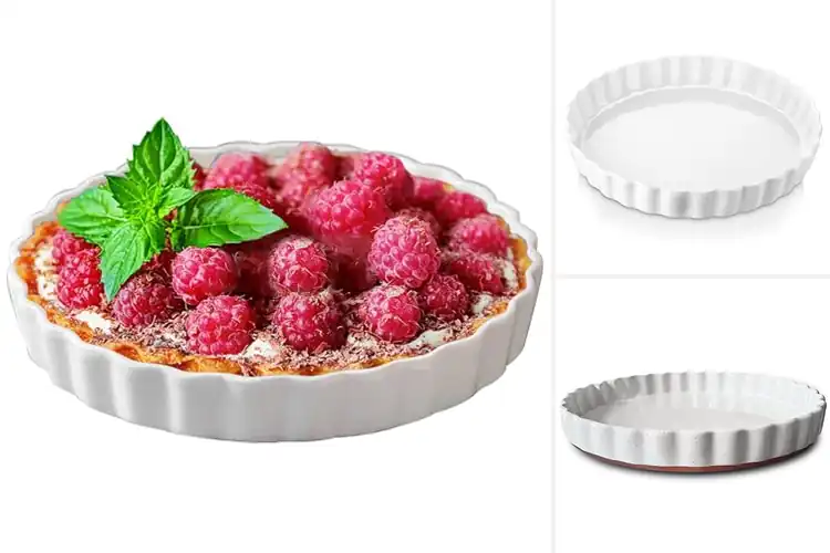 Detailed view of Best Porcelain Tart Pans for Effortless, Perfect Baking