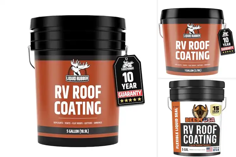 Detailed view of Best RV Roof Coatings: Ultimate Guide for Lasting Protection
