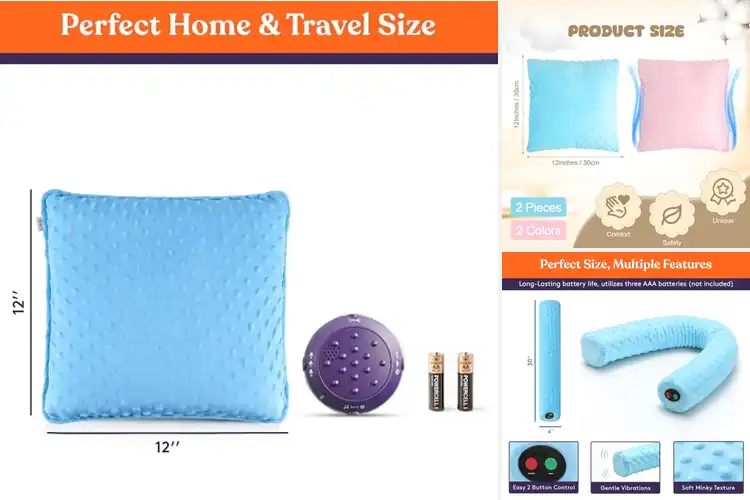 Detailed view of Best Sensory Vibrating Pillows for Ultimate Relaxation