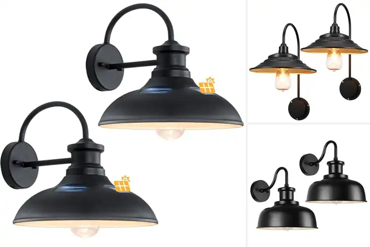 Detailed view of Best Solar Barn Lights