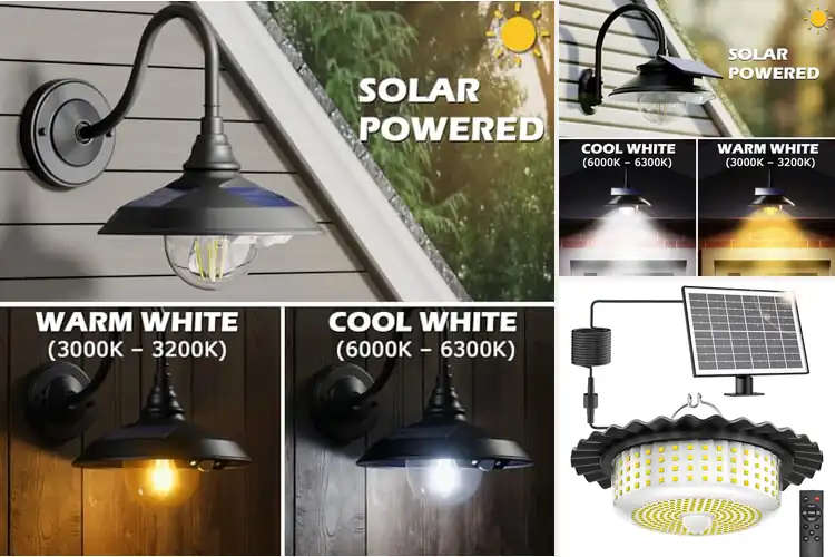 Detailed view of Best Solar Barn Lights With Remote