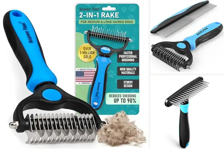 Detailed view of Best Undercoat Rakes: Top Picks for a Healthier Pet Coat