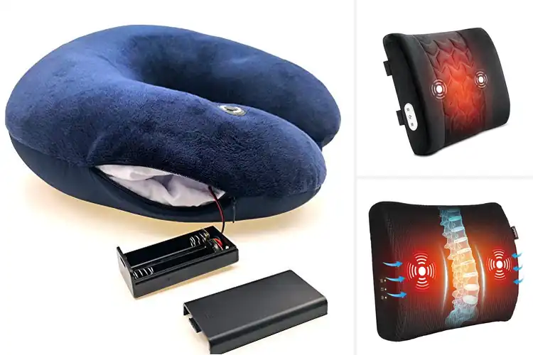 Detailed view of Best Vibrating Support Pillows for Total Relaxation