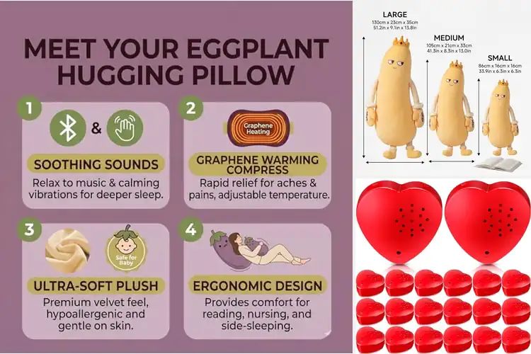 Detailed view of Best Voice Recording Pillows
